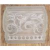 Image 4 : Art Deco Frosted & Molded Glass Wall Panel