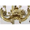 Image 2 : Bronze & Etched Glass Lantern Style Light Fixture