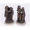 Image 1 : Pair of Bronze Double Figures