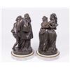 Image 4 : Pair of Bronze Double Figures