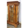 Image 3 : Neoclassic Style Carved Walnut Display Cabinet