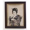 Image 2 : 2 Japanese Works on Silk, Geishas