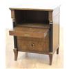 Image 2 : Empire Style Parcel Ebonized Walnut Small Chest