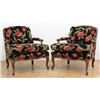 Image 1 : Pair Country French Open Arm Chairs