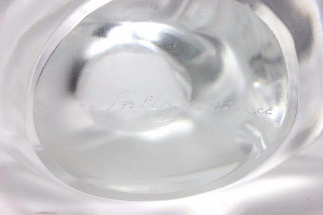 Lalique Dove Glass Vase