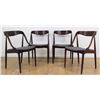 Image 1 : Set 4 Johannes Andersen Bentwood Dining Chairs