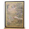 Image 1 : Chinese Watercolor Framed Painting on Rice Paper