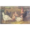 Image 3 : Eugene Fromentin, Barnyard Scene with Chickens