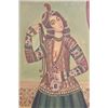 Image 2 : Quajar Style Persian Painting on Panel of Dancer