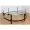 Image 1 : Adrian Pearsall Style Walnut Coffee Table