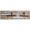 Image 1 : Set 4 Contemporary White & Black Lacquered Sconces