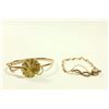 Image 1 : 2-14K Gold Bracelets