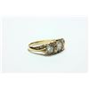 Image 3 : Antique Diamond 3-Stone Ring