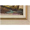 Image 2 : Landscape Painting Gouache Framed Signed by Artist