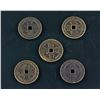 Image 1 : 5 PC Chinese Bronze Coins