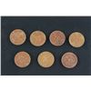 Image 1 : 7 Pc  Assorted Chinese Bronze Coins