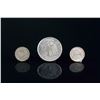 Image 3 : 3 PC Chinese Assorted Silver Coins