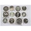 Image 2 : Twelve Assorted Silver Commemorative Coins