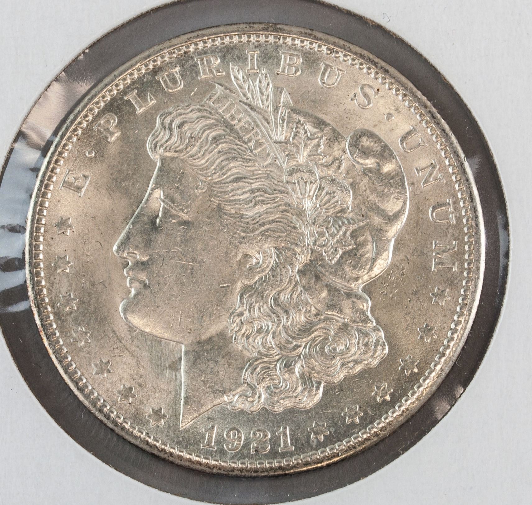 1921 S Silver Morgan Dollar Ms 63