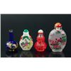 Image 1 : 4 PC Assorted Chinese Snuff Bottle