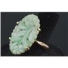 Image 2 : Chinese 14K Gold Jadeite Ring