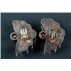 Image 2 : 2 Silver Brooches Butterfly