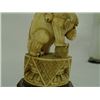 Image 13 : Pair of Carved Ivory Foo Dogs