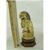 Image 6 : Pair of Carved Ivory Foo Dogs