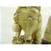 Image 7 : Pair of Carved Ivory Foo Dogs