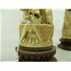 Image 8 : Pair of Carved Ivory Foo Dogs