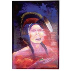 Calvert Nevaquaya, Comanche (20th Century)