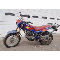 1995 Yamaha TW 200 dirt bike, 16,130 mi.