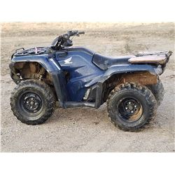 2016 Honda Rancher, 4x4, 400cc