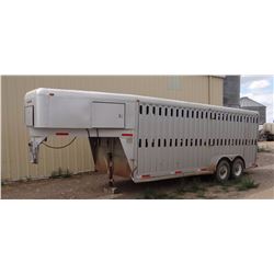 1996 Trailman livestock trailer, 20’