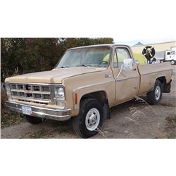 1978 GMC ¾-ton, 350 eng., 4 spd.