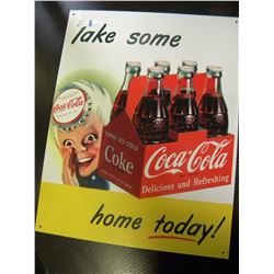 Tin Signs - Coca-Cola Take Some Home Today
