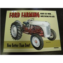 Tin Signs - Ford Farming Tractor