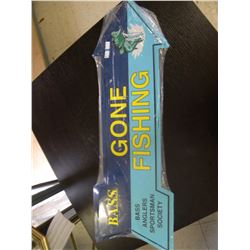Tin Signs - B.A.S.S. Gone Fishing