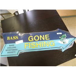 Tin Signs - B.A.S.S. Gone Fishing