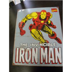 Tin Signs - The Invincible Iron Man
