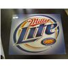 Image 1 : Tin Sign - Miller Lite