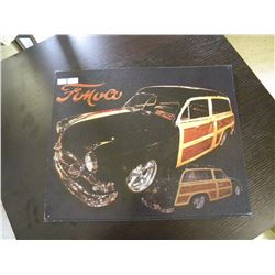 Tin Sign - FoMoCo Woody Wagon
