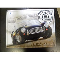 Tin Sign - Cobra 1962-2012