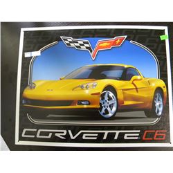 Tin Sign - Corvette C6