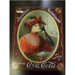 Tin Sign - Drink Coca-Cola