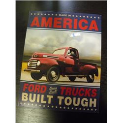 Tin Sign - Ford Made in America