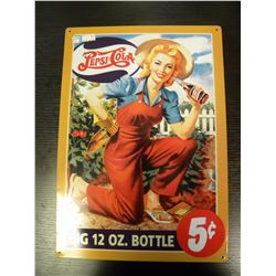 Tin Sign - 5¢ Pepsi Cola