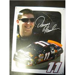 Tin Sign - Denny Hamlin
