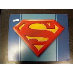 Tin Sign - Superman Logo