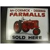 Image 1 : Tin Sign - McCormick - Deering Farmalls